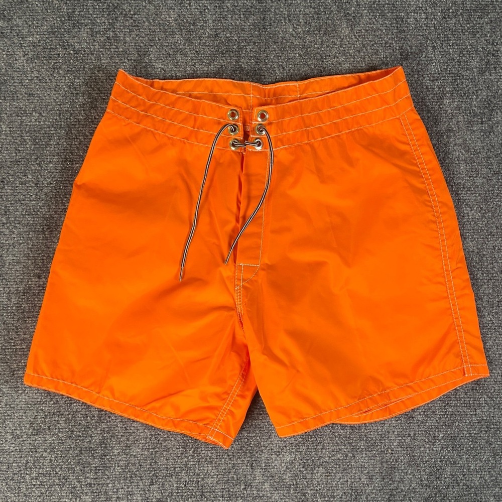 Birdwell Beach Britches Surf Swim Trunks Shorts Mens Orange Size 31